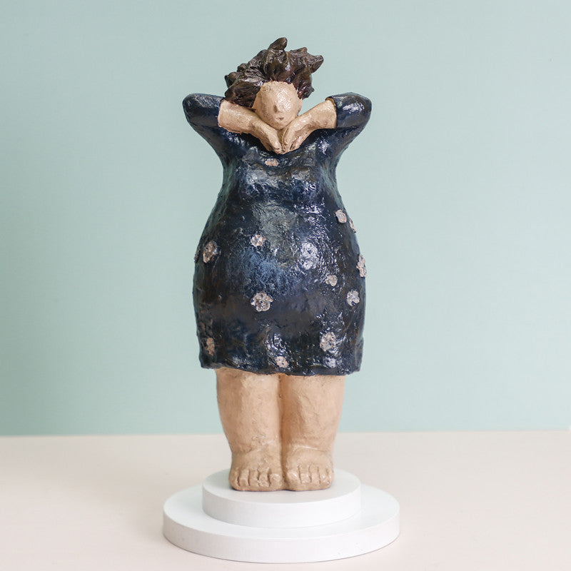 Abstrakte Frauenfigur