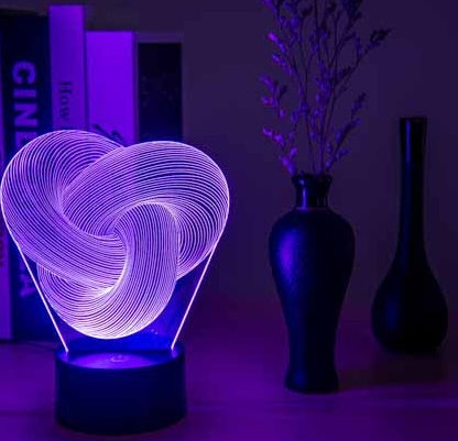 Twist 3D LED-Nachtlicht