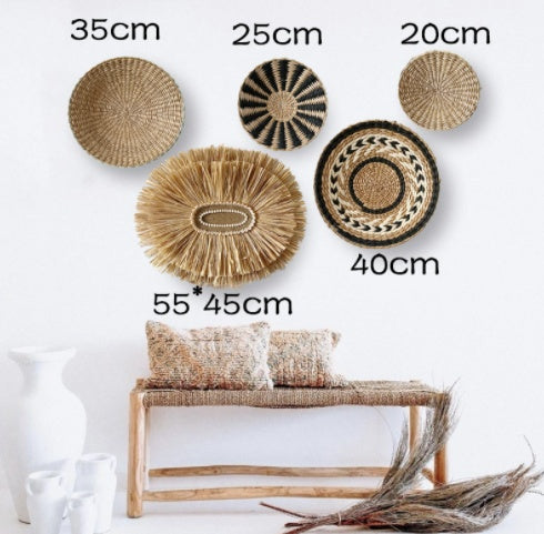 Moroccan Boho Wall Hanging Plate