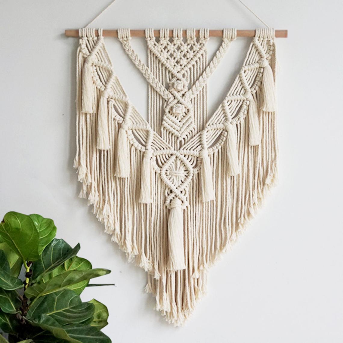 Handgewebter Boho-Wandbehang