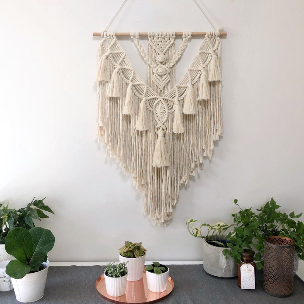 Handgewebter Boho-Wandbehang