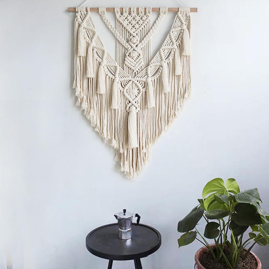Handgewebter Boho-Wandbehang