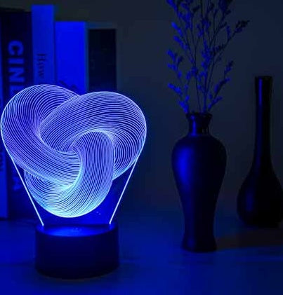 Twist 3D LED-Nachtlicht
