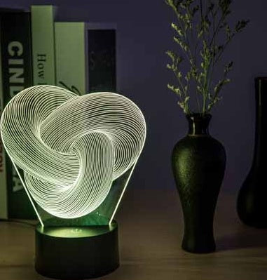 Twist 3D LED-Nachtlicht