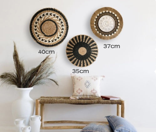 Moroccan Boho Wall Hanging Plate