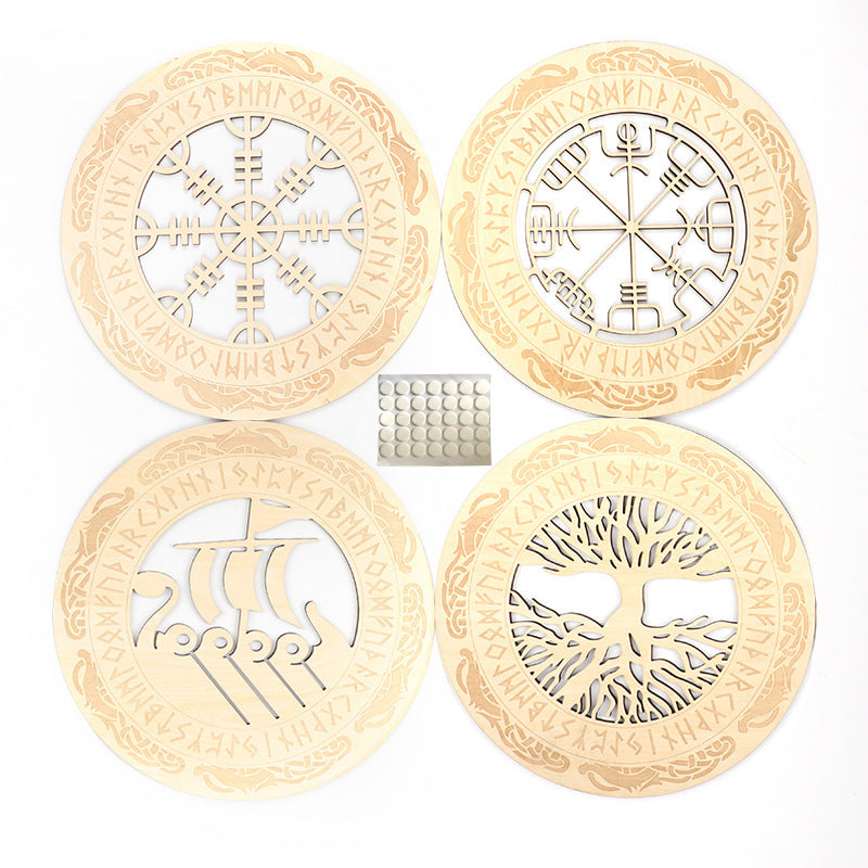 Nordische Wanddekoration