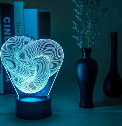 Twist 3D LED-Nachtlicht
