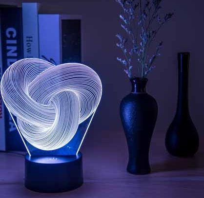 Twist 3D LED-Nachtlicht
