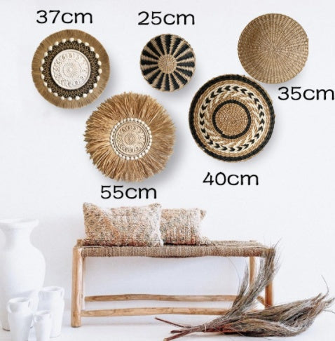 Moroccan Boho Wall Hanging Plate