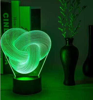 Twist 3D LED-Nachtlicht