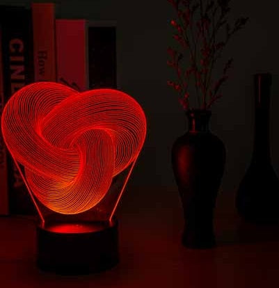 Twist 3D LED-Nachtlicht