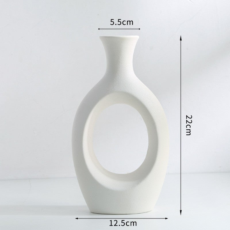 Keramik-Deko Vase